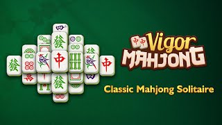 Vigor Mahjong Gameplay by CanaryDroid  Mahjong Solitaire Game [upl. by Orpah181]