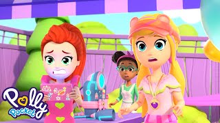 Oh No Polly Pockets Birthday Bash Goes Wrong  Pollys Birthday Special Ep 1  Adventure Studio [upl. by Yorke646]