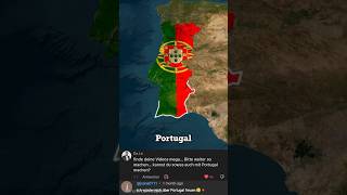 Geografie Facts über Portugal 🇵🇹 shorts geography geographymatters map [upl. by Schoenburg]