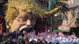 Carnevale di Viareggio 2017  Sintesi del 1° corso [upl. by Woermer]