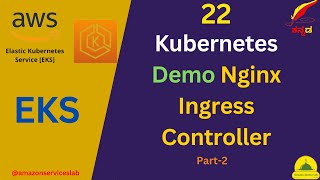 Nginx Ingress Controller Live Demo  k8s kubernetes ingress  Kannada22  Part2 [upl. by Yorker417]