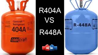 R448A vs R404A ¿CUALES SON SUS PRESIONES DE TRABAJO Y QUE SE DEBE SABER PARA SU REEMPLAZO [upl. by Edak]