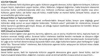 Kültür ve Davranış İlişkisi  Davranış Bilimleri Bölüm 5 [upl. by Ymmor]