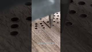 Making a cribbage board cribbage shorts cnc how fancy gifts [upl. by Henarat]