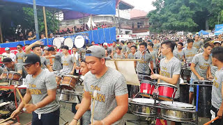 Tribu Dagatnon Drummers  Iloilo Dinagyang Festival 2018 [upl. by Euqinomod]