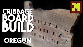 Cribbage Board Build with Builtin Storage  Shaper Origin [upl. by Akima573]