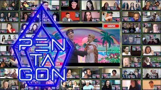 PENTAGONSHINE펜타곤빛나리 Mv reaction mashup [upl. by Maloney574]