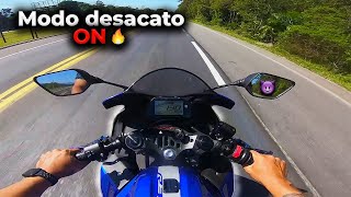 Escapamento esportivo vale a pena  Escapamento Disarsz  Yamaha R3 2022 [upl. by Nat]