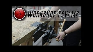 Ep 1  Bens Workshop Revamp 2019  How to Install an Emmert Style Pattern Makers Vice [upl. by Nayb]