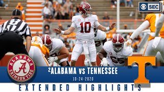 2 Alabama Crimson Tide vs Tennessee Volunteers Extended Highlights  CBS Sports HQ [upl. by Aivax920]