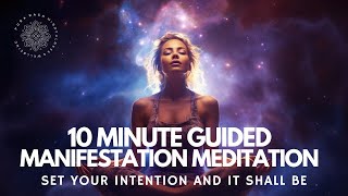 10 Minute Guided Manifestation Meditation 🧲⚡️✨ [upl. by Adrahc]