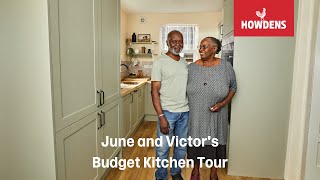 Howdens Budget Kitchen Makeover with June and Victor [upl. by Rol42]