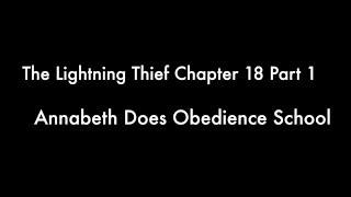 The Lightning Thief Audiobook Read Aloud Chapter 18 Part 1 [upl. by Rahr]