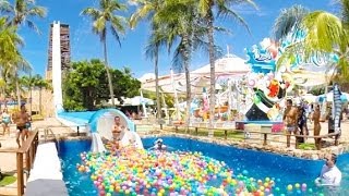 Insano WaterSlide  HD POV at Beach Park Fortaleza Brazil [upl. by Odiug]