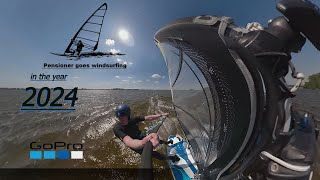 My windsurfing in the year 2024 on VeluwemeerWorlderwijd [upl. by Iznek871]