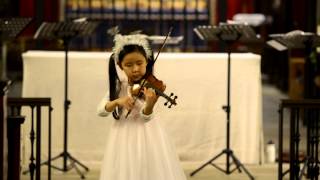 Beriot Concerto No9 amp Paganini Sonata in A Major  Leia Zhu 7 [upl. by Ahsienak773]