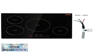 VEVOR Electric Cooktop 4 Burners 30 Induction Stove Top Builtin Magnetic Cooktop Review [upl. by Chalmers]