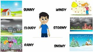 Different types of weather Grade 1 [upl. by Naujid]