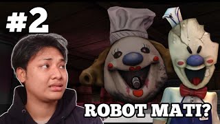 Robot Mati Masih Hidup  Ice Scream 8 Final Chapter Indonesia Part 2 [upl. by Redyr]