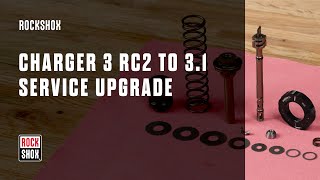 RockShox Charger 3 RC2 to 31 Service Upgrade [upl. by Major837]