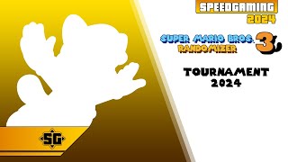 gamercal vs DannyPSpeed SMB3 Randomizer Tournament 2024 [upl. by Starbuck]