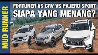 GENG PUTIH FORTUNER  CRV  PAJERO SPORT ADU WAKTU  Spintires Mudrunner Indonesia [upl. by Wilda]