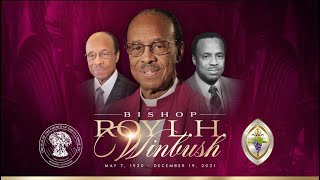 The National Homegoing of General Board MemberEmeritus Bishop Roy L H Winbush 1930  2021 [upl. by Natsud]