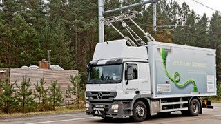 Siemens schickt Lkws auf eHighways [upl. by Starkey]