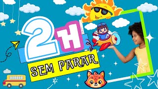 2 HORAS DE MÚSICA INFANTIL SEM PARAR ALCATEA KIDS  Vídeo com músicas educativas para crianças Kids [upl. by Fanchette207]