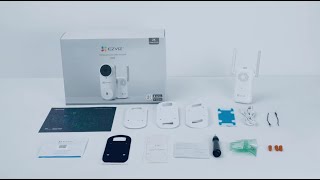 EZVIZ DB2 Unboxing  BatteryPowered Video Doorbell Kit [upl. by Therine]