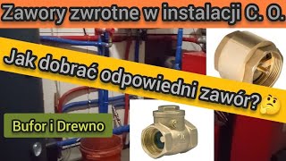 Zawory zwrotne w instalacji z Buforem Ciepła💥🆕  Kiedy i czy stosować🤔 [upl. by Osborne]