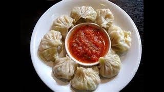 VEG MOMOS RECIPE SANJEEV KAPOOR HINDI [upl. by Nauqes358]