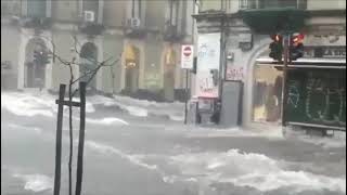 alluvione Catania fine ottobre 2021 [upl. by Saks189]