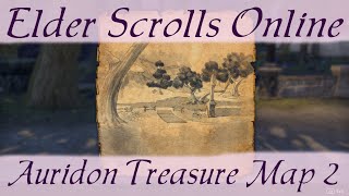 Auridon Treasure Map 2 Elder Scrolls Online ESO [upl. by Mckinney]