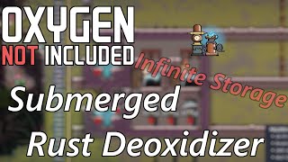 Submerged Rust Deoxidizer Design  Infinite Storage and Natural Separation  Oxygen Not Included [upl. by Tran741]