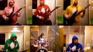 Power Rangers Theme Song Fullband ClassicalHard Rock Version [upl. by Goar]