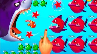 Fishdom Ads Mini Games 12New Update All Levels  Eat Fish TrailerMini game Fishdom ads [upl. by Salkcin]