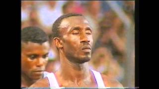 Linford Christie Career Highlights Retrospective 100m Finals BBC Sport [upl. by Ahsikrats]