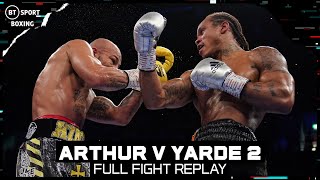 Lyndon Arthur v Anthony Yarde 2  Revenge for Yarde  FullFight Replay [upl. by Nivlen]