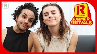 PVRIS Interview Lynn amp Brian On Album 3 New EP Hallucinations amp Snakes At Reading amp Leeds 2019 [upl. by Rehctelf11]