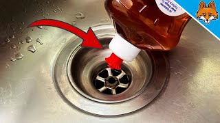 ASTUCE SECRÈTE de plombier Déboucher une canalisation bouchée en QUELQUES SECONDES 🤯💥 [upl. by Dacy]