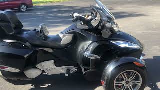 USED 2010 CAN AM SPYDER RT S FOR SALE IN MI WITH ONLY 14657 MILES [upl. by Afesoj140]