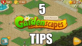 See description first 5 Tips to Pass Gardenscapes levels [upl. by Yanaton]