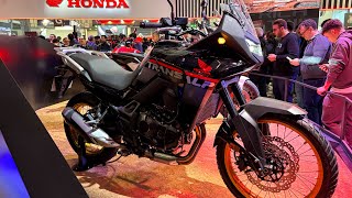 HONDA TRANSALP 750 2025 DAL VIVO  EICMA 2024 [upl. by Aihseket507]