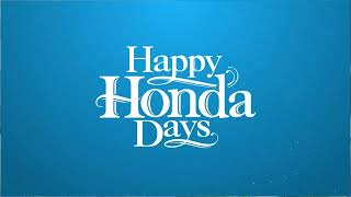 All Honda Sedans are on sale now during Happy Honda Days [upl. by Marcos]