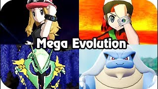 Evolution of Mega Evolution in Pokémon Games 2013  2018 [upl. by Curkell]