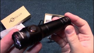 AstroLux S43 Flashlight Review [upl. by Nickerson]