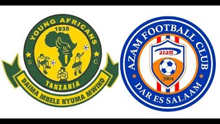 🔴LIVE YANGA SC VS AZAM FC [upl. by Esinet]