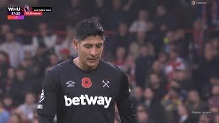 EDSON ALVAREZ RED CARD ♦️Nottingham Forest vs West Ham10 All Goals and Extended Highlights [upl. by Kling]