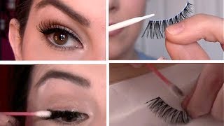 False Eyelashes 101 Select Apply Remove Clean [upl. by Apps644]